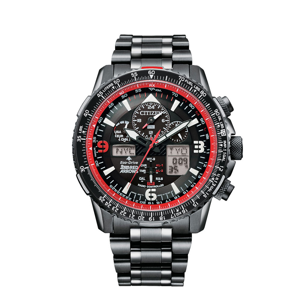 Red arrows watch with black strap hot sale