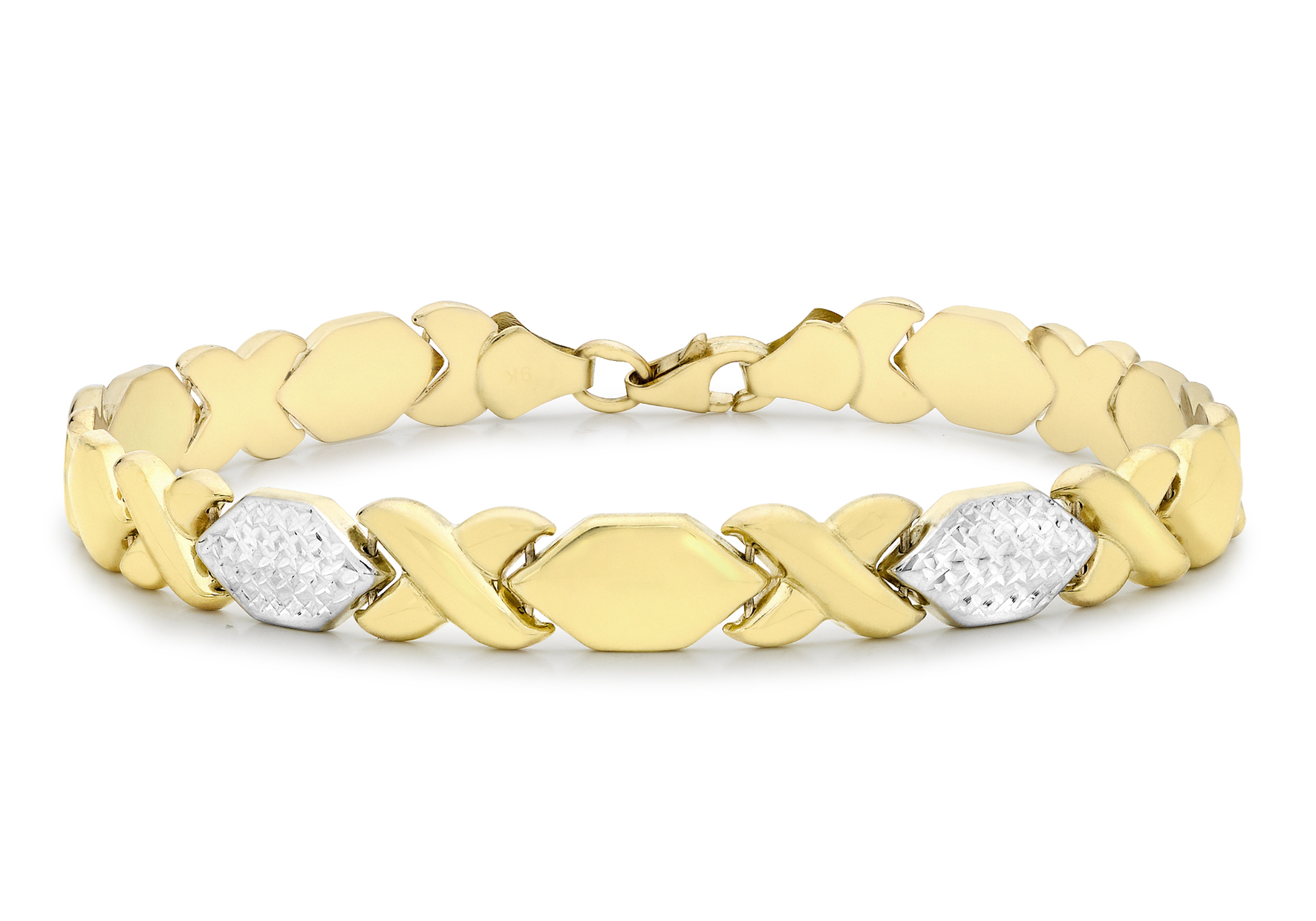 Hugs and kisses deals bracelet white gold