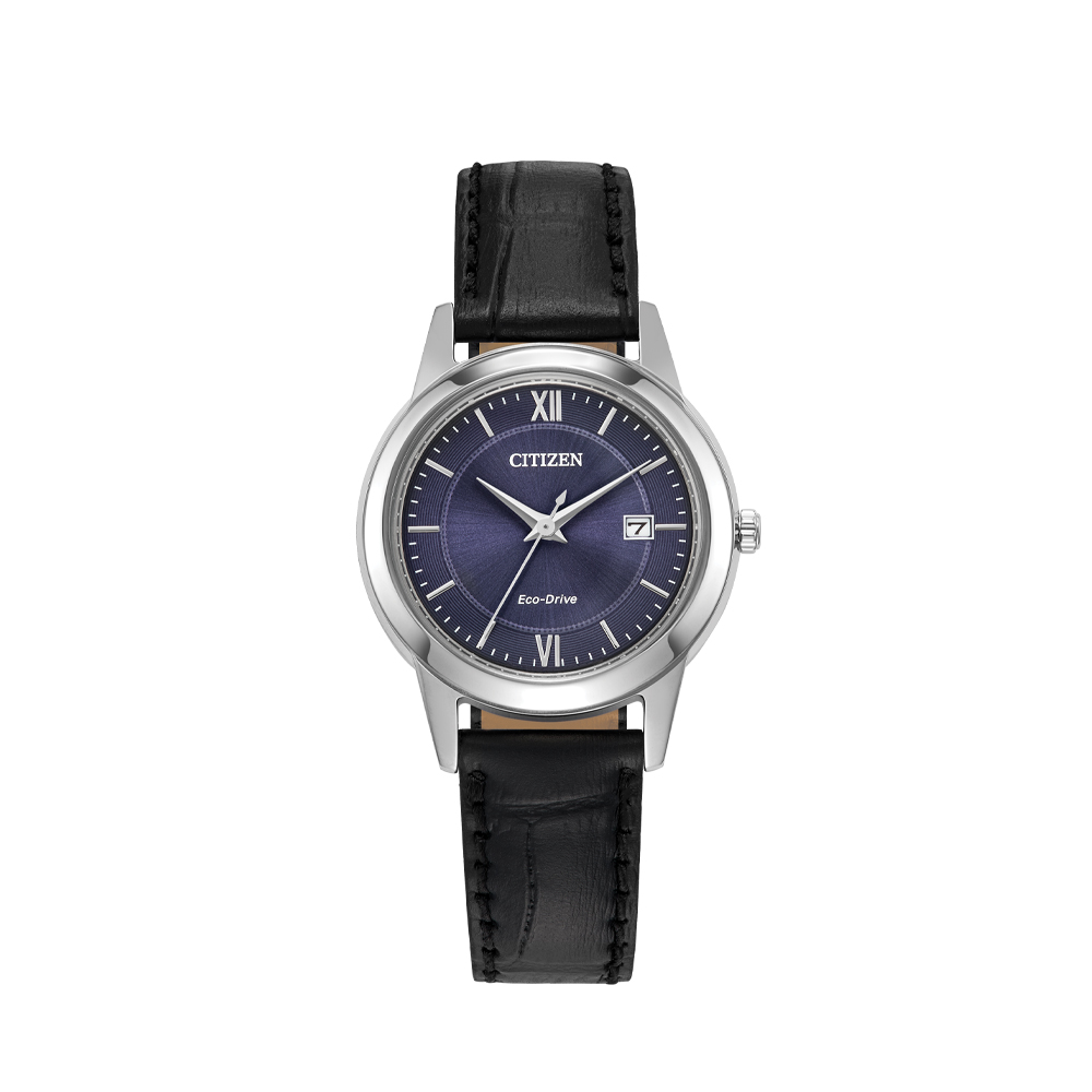 Citizen eco drive blue strap best sale