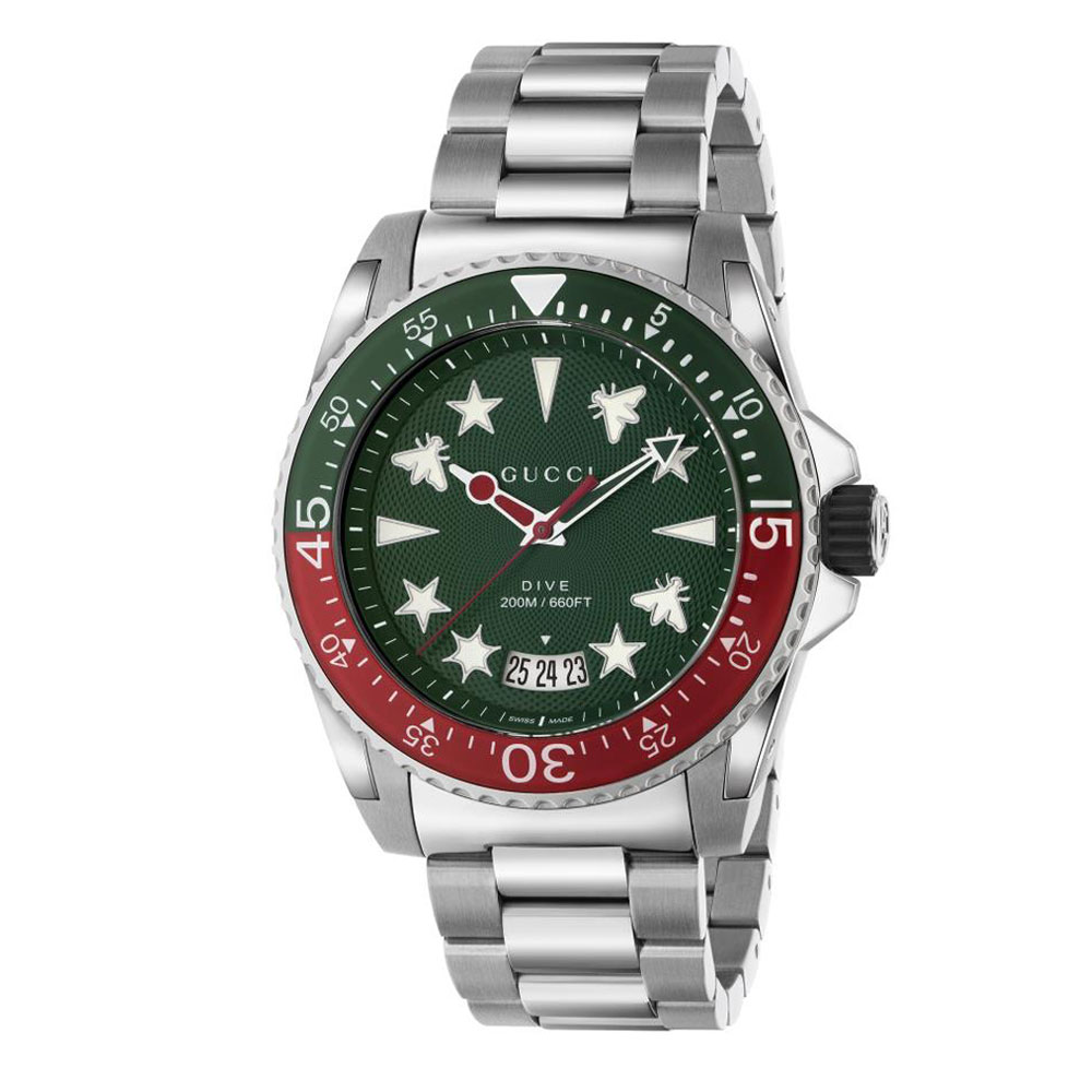 Gucci watch red outlet and green