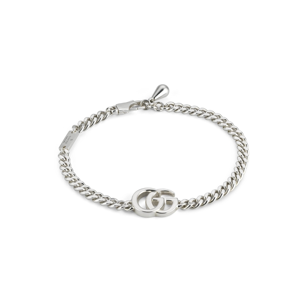 GUCCI GG Marmont Silver Chain Bracelet | Peter Jackson