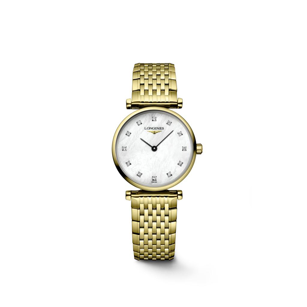 Longines Grande Classique Gold Pearl Diamond Watch Peter Jackson