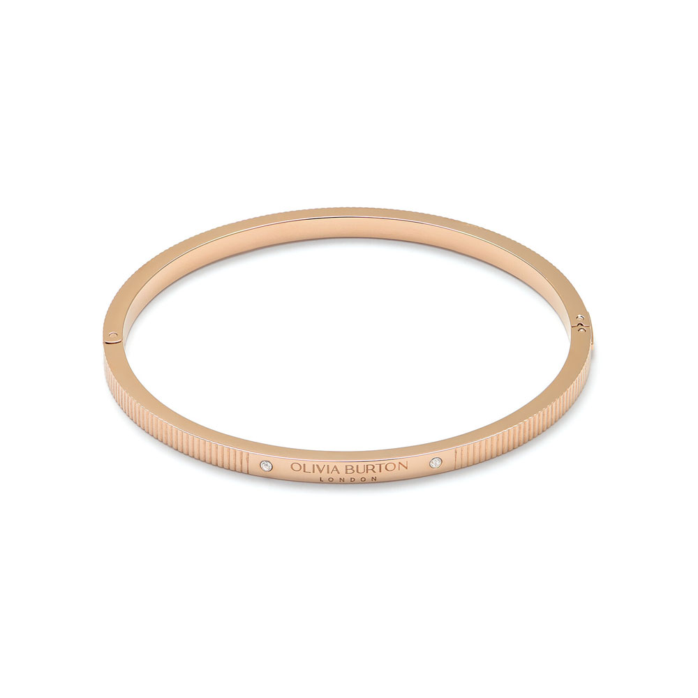 Olivia burton bangle outlet rose gold