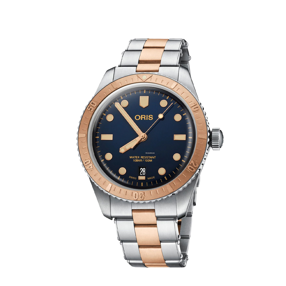 Oris sixty shop five two tone