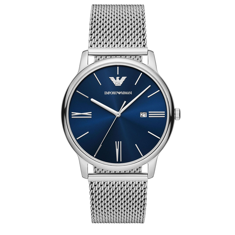 Emporio Armani Minimalist Blue Dial Watch |AR11571|Peter Jackson the ...