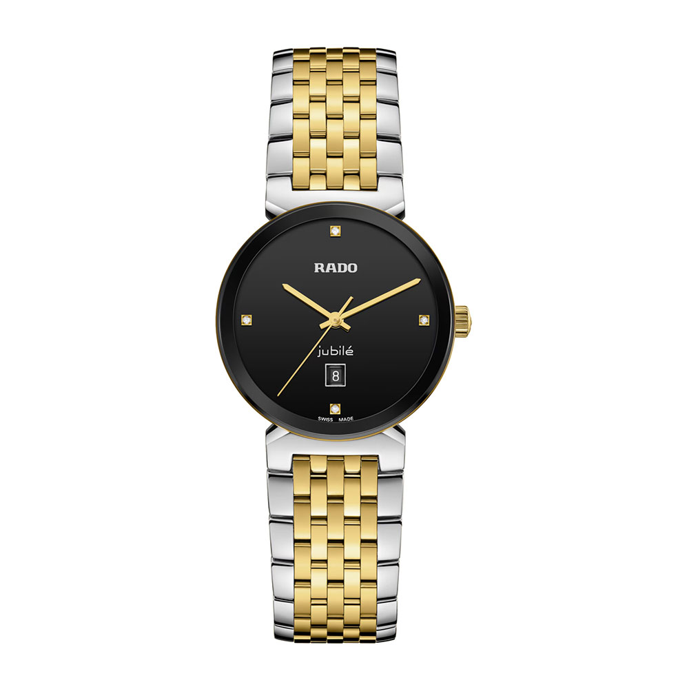 RADO Florence 腕時計 クォーツ ブラック Rado Florence 30mm Diamond Quartz Bracelet Watch |Peter Jackson