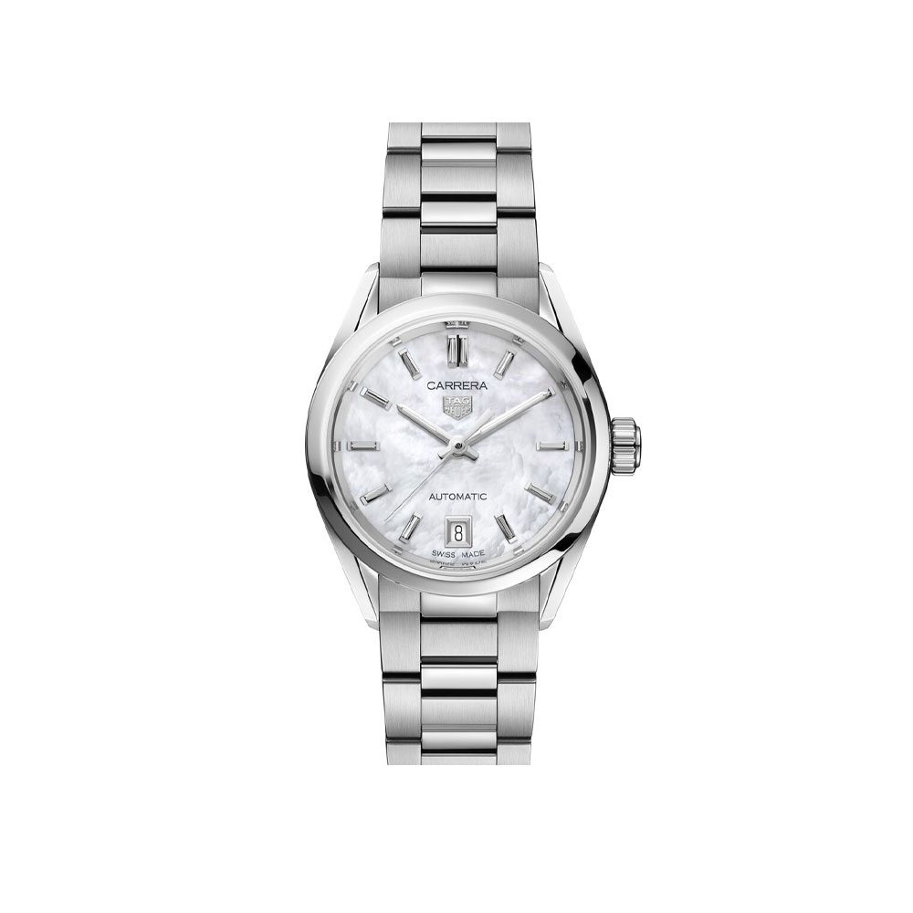 Tag Heuer Ladies 29mm Carrera Calibre 9 Automatic Date Bracelet