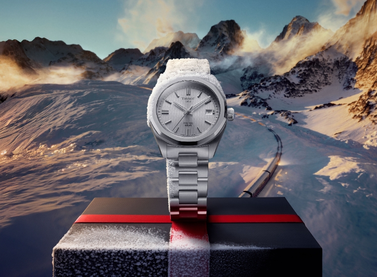 Tissot PR100 Solar steel watch