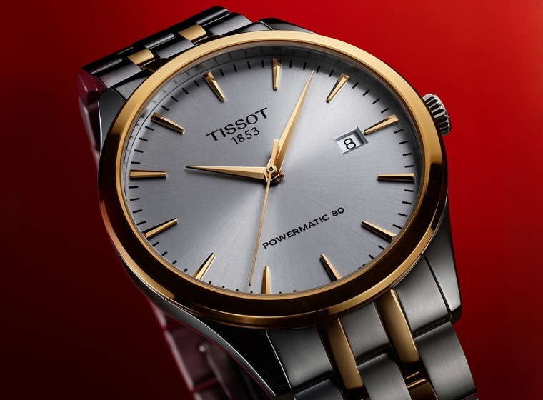 Tissot PR100 Solar steel watch