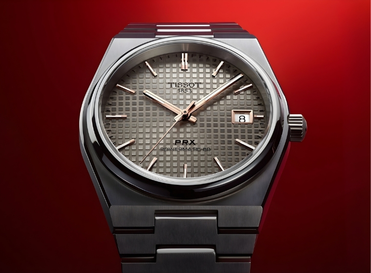 Man wearing Tissot watch 