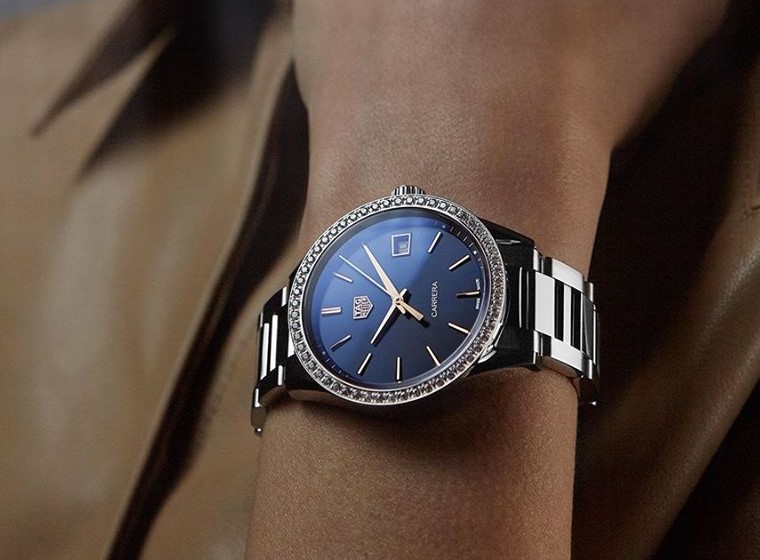 tag heuer carrera lady blue